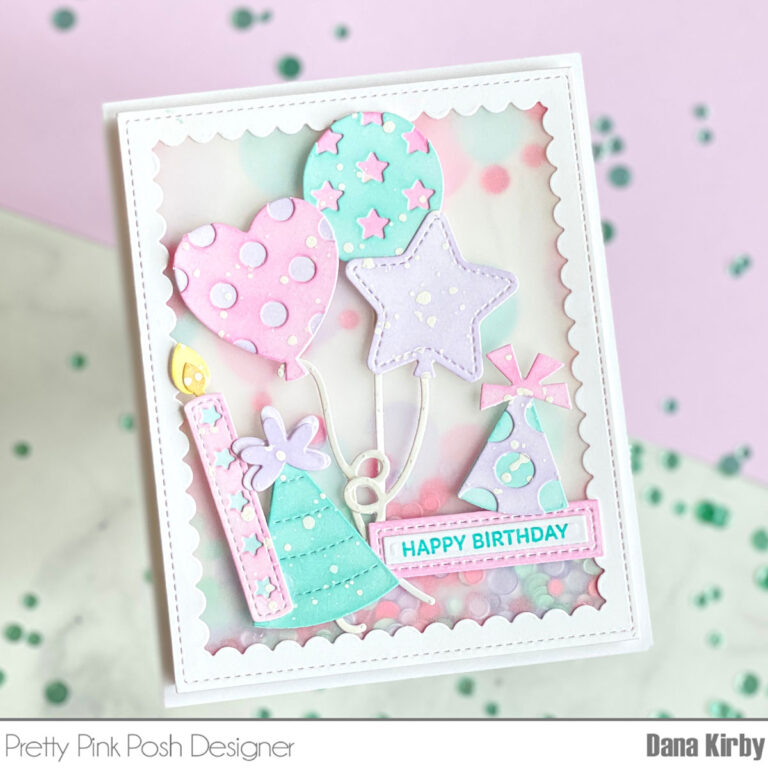 Pastel Birthday Shaker