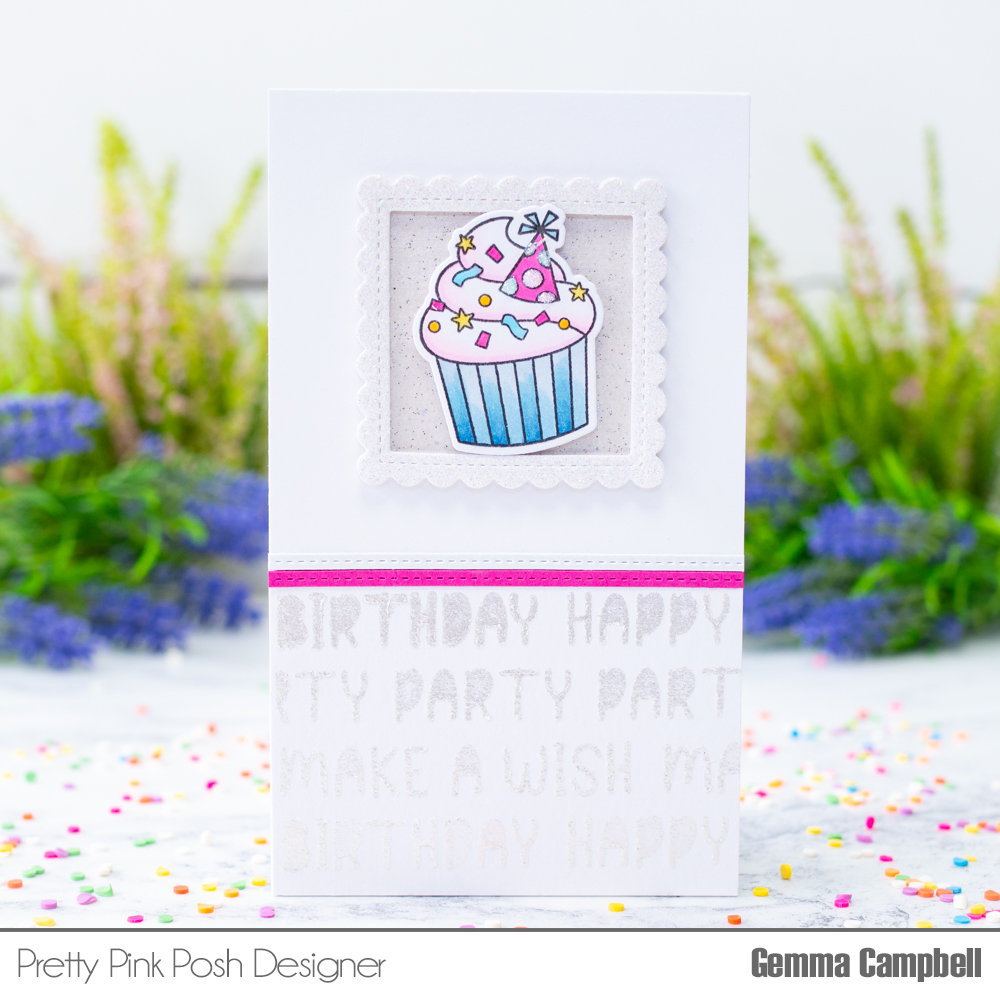 Pretty Pink Posh: Simple Birthday Card