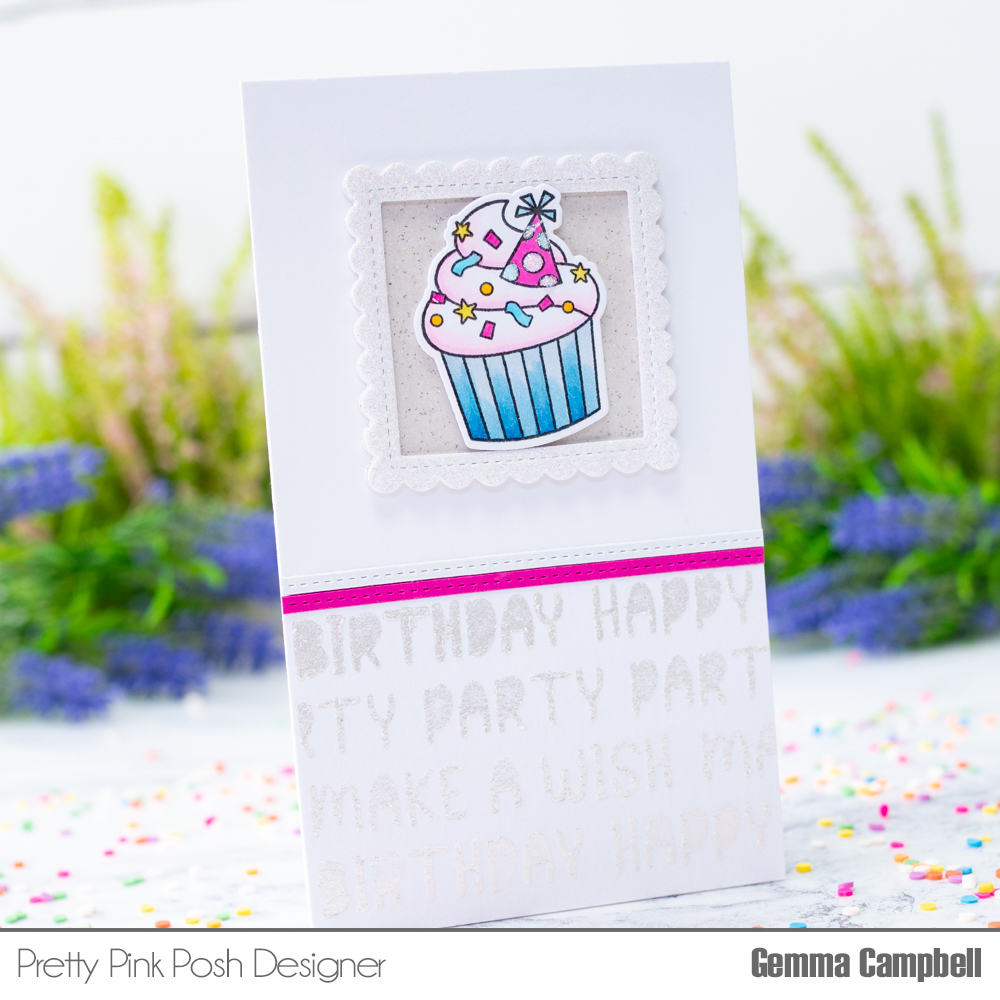 Pretty Pink Posh: Simple Birthday Card