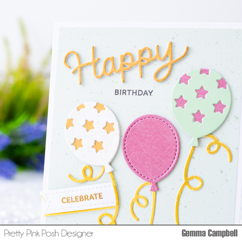 Pretty Pink Posh: Happy Birthday Balloons