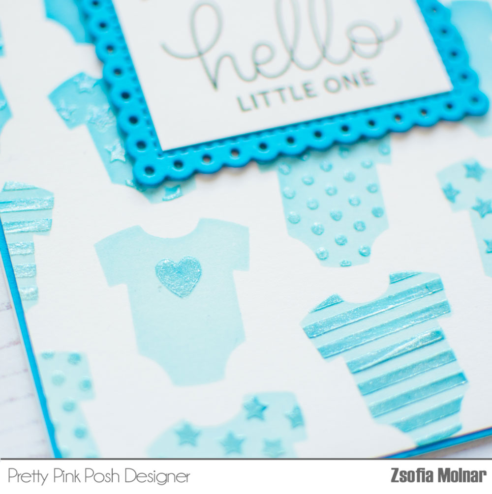 Pretty Pink Posh: Hello Little One Card Duo