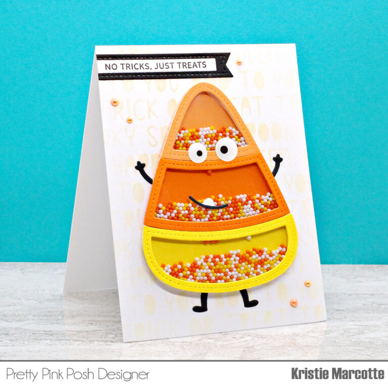 Funny Face Candy Corn Shaker