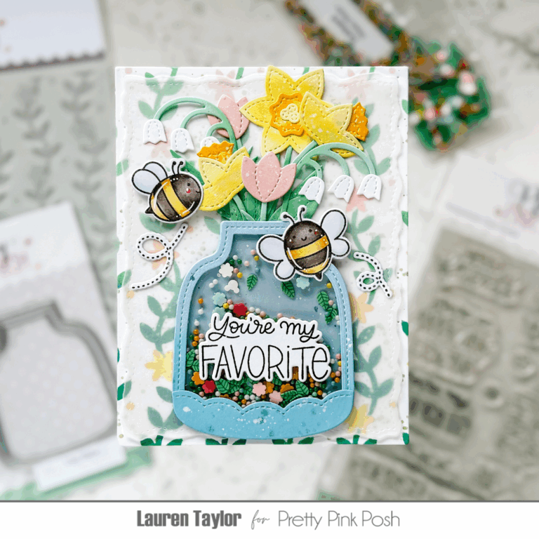 Spring Vase Shaker Card + Video