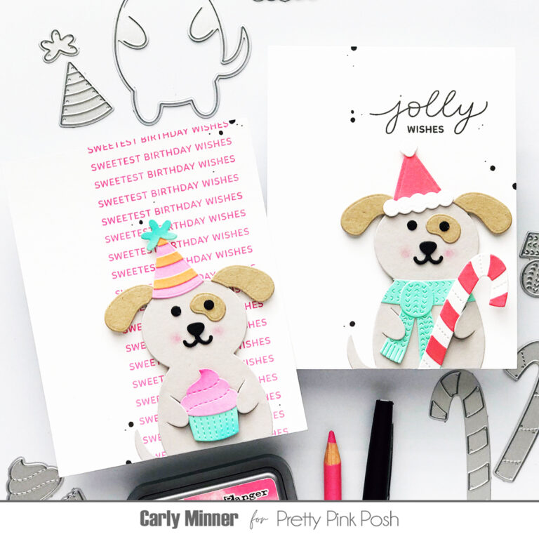 Dog Holder 2-for-1 Card Ideas