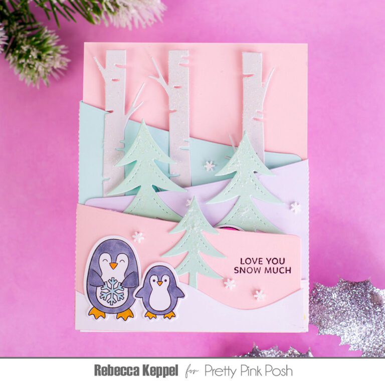 Creating A Winter Scene Card