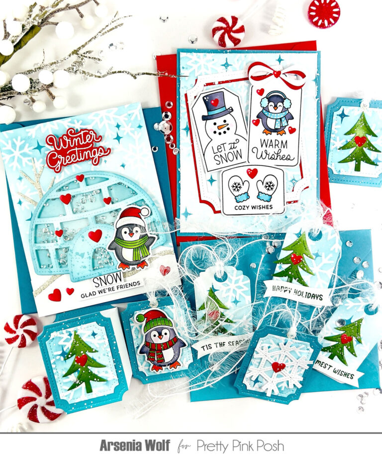 November Intro: Igloo Shaker + Notched Rectangles + New Stamps